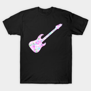 Cartoon Girlish Guitar T-Shirt